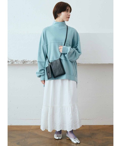 MEDE19F(メデジュウキュウ)の「MEDE19F 足もとが華やぐバイカラー足袋仕様のソックス(ソックス/靴下・レディース・パープル/ブルー系その他・ONE SIZE)」の3枚目の写真