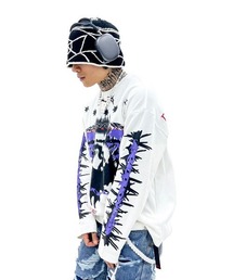 FREE WORLD ORDER | 【 FREE WORLD ORDER / フリーワールドオーダー ( F.V.V.O / エフブイブイオー ) 】HANDMADE BUCKET HAT / クロシェハット クロシェ バケットハット 鍵あみ スパイダー(ニットキャップ/ビーニー)