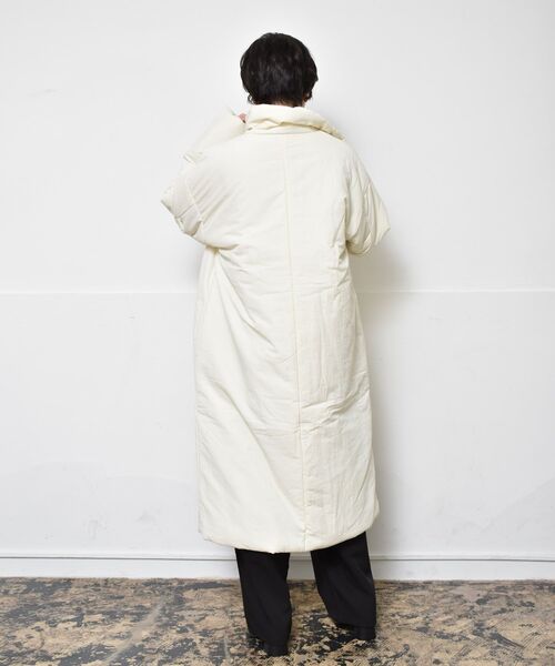 RETRO GIRL（レトロガール）の「中綿ロングコート（その他アウター・レディース・ブラック/ナチュラル/グリーン・FREE）」の7枚目の写真