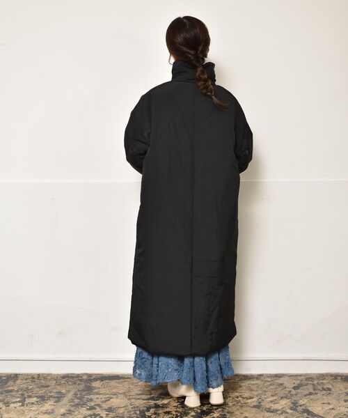 RETRO GIRL（レトロガール）の「中綿ロングコート（その他アウター・レディース・ブラック/ナチュラル/グリーン・FREE）」の18枚目の写真