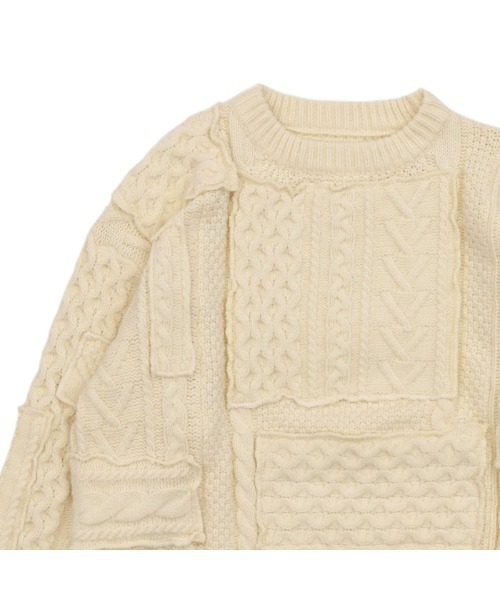 ビンテージパッチワークニット（ニット/セーター）｜select MOCA