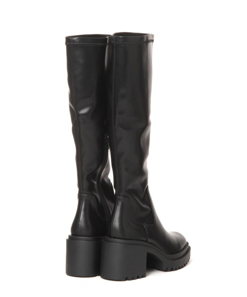 ALAND(エーランド)の「ブロックヒールロングブーツ 2171296(ブーツ・レディース・オフホワイト/ブラック・SMALL/MEDIUM/LARGE)」の5枚目の写真