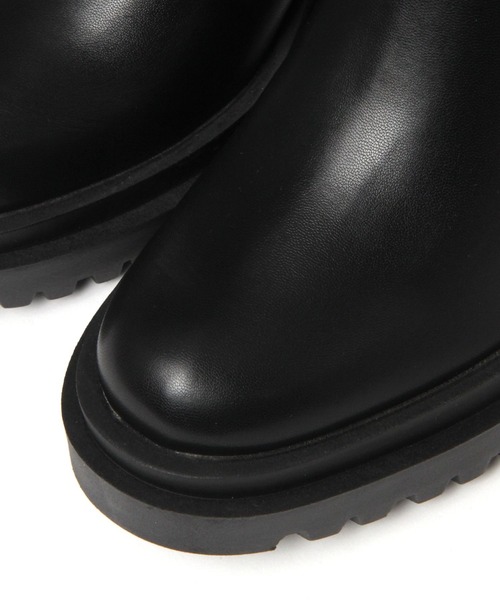 ALAND(エーランド)の「ブロックヒールロングブーツ 2171296(ブーツ・レディース・オフホワイト/ブラック・SMALL/MEDIUM/LARGE)」の7枚目の写真