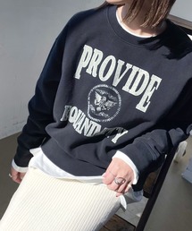 PAGEBOY | エンブレムロゴ裏毛プルオーバー(Tシャツ/カットソー)