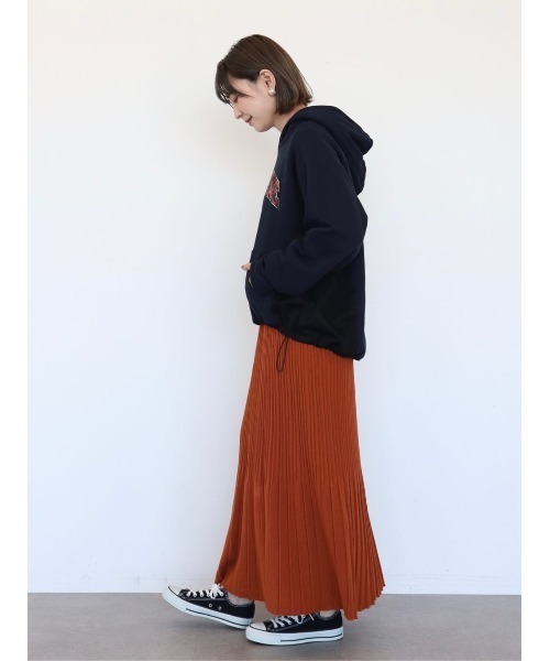 AMERICAN HOLIC(アメリカンホリック)の「ニットプリーツスカート(スカート・レディース・ブラック/アイボリー/テラコッタ・M/L)」の7枚目の写真