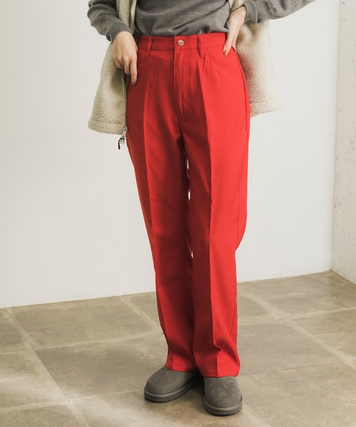 Wrangler（ラングラー）の「Wrangler　WRANGHER PANTS（その他パンツ・レディース・レッド/ブラック系その他・SMALL/MEDIUM）」の3枚目の写真