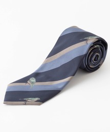 Quit Running（クイトランニング）の「総柄とろみネクタイ 犬・猫やアートモチーフ 幅広め（ネクタイ）」