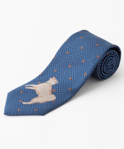 Quit Running（クイトランニング）の「総柄とろみネクタイ 犬・猫やアートモチーフ 幅広め（ネクタイ・メンズ・その他8/その他10/その他13/その他1/その他2/その他3/その他5/その他11/その他6/その他14/その他16/その他4/その他7/その他9/その他12/その他15・FREE）」の3枚目の写真