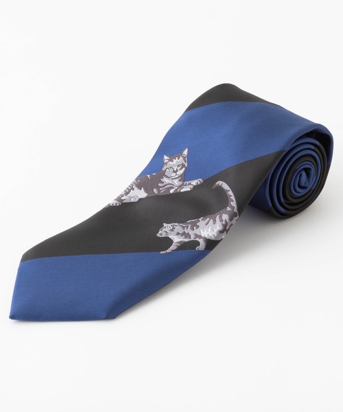 Quit Running（クイトランニング）の「総柄とろみネクタイ 犬・猫やアートモチーフ 幅広め（ネクタイ・メンズ・その他8/その他10/その他13/その他1/その他2/その他3/その他5/その他11/その他6/その他14/その他16/その他4/その他7/その他9/その他12/その他15・FREE）」の4枚目の写真