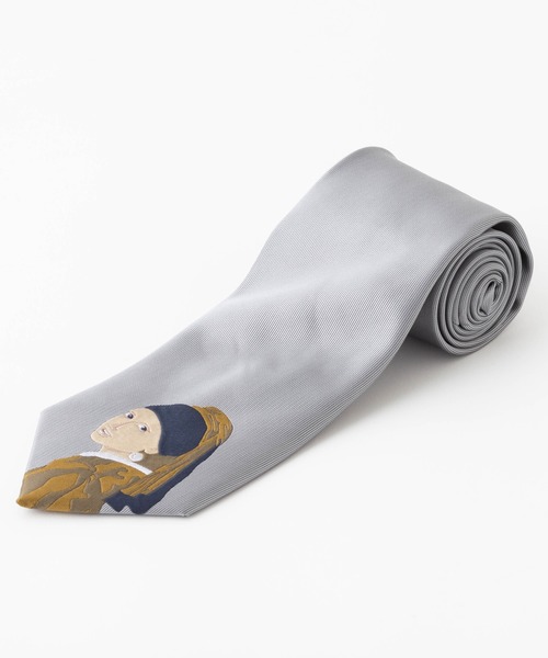 Quit Running（クイトランニング）の「総柄とろみネクタイ 犬・猫やアートモチーフ 幅広め（ネクタイ・メンズ・その他8/その他10/その他13/その他1/その他2/その他3/その他5/その他11/その他6/その他14/その他16/その他4/その他7/その他9/その他12/その他15・FREE）」の10枚目の写真