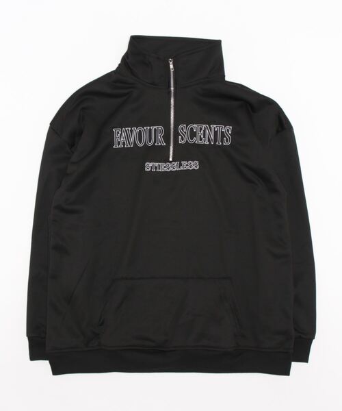 VIBGYOR（ヴィブジョー）の「【バーレスク】ハーフジッププルオーバースエット(BQ)（スウェット・レディース・ブラック/アイボリー/ライトグレー・MEDIUM）」の16枚目の写真