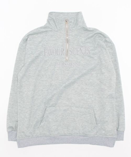 VIBGYOR（ヴィブジョー）の「【バーレスク】ハーフジッププルオーバースエット(BQ)（スウェット・レディース・ブラック/アイボリー/ライトグレー・MEDIUM）」の17枚目の写真