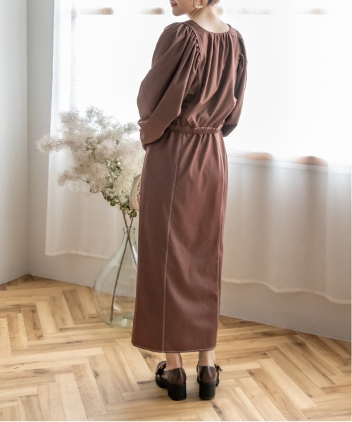ランダ RANDA シアーブラウスセットキャミワンピース （PINK