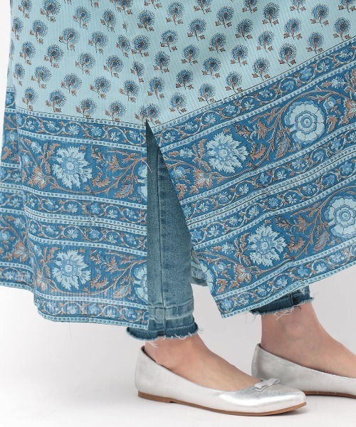 チチカカ（チチカカ）の「フロルブロックプリントワンピース（ワンピース・レディース・イエロー/ブルー/アイボリー・FREE）」の13枚目の写真