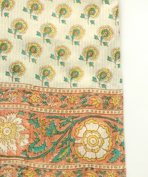 チチカカ（チチカカ）の「フロルブロックプリントワンピース（ワンピース・レディース・イエロー/ブルー/アイボリー・FREE）」の14枚目の写真