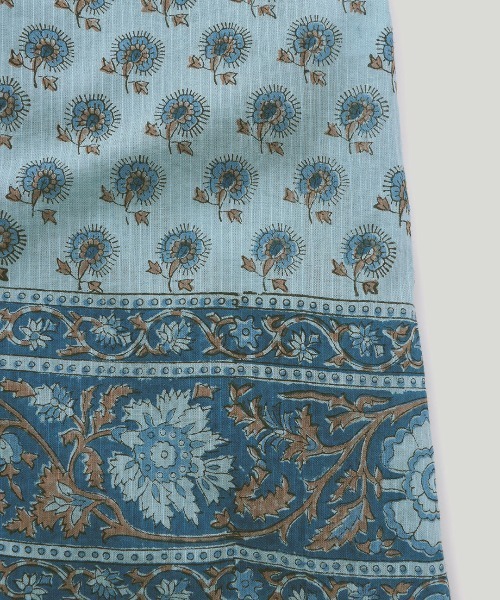 チチカカ（チチカカ）の「フロルブロックプリントワンピース（ワンピース・レディース・イエロー/ブルー/アイボリー・FREE）」の15枚目の写真