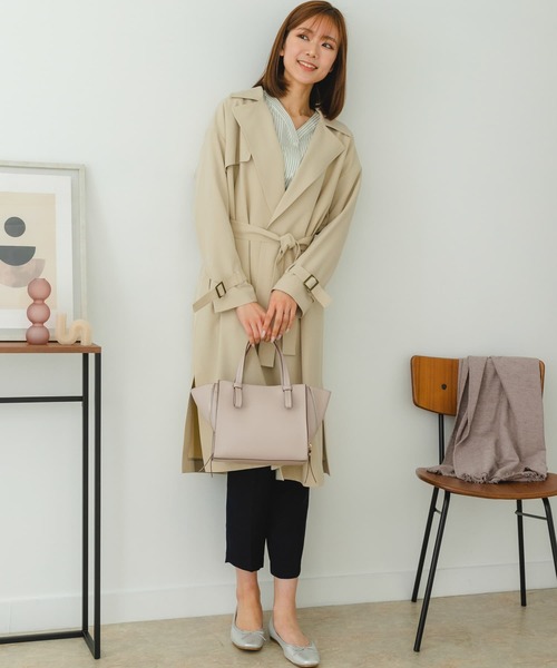 RODE SKO（ロデスコ）の「ミドルサイドファスナートートバッグ『Msize』（トートバッグ・レディース・グレー系その他/オレンジ/モカ・ONE）」の9枚目の写真