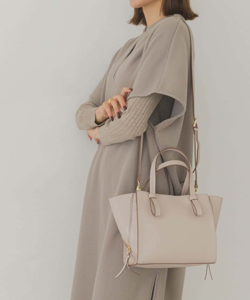 RODE SKO（ロデスコ）の「ミドルサイドファスナートートバッグ『Msize』（トートバッグ・レディース・グレー系その他/オレンジ/モカ・ONE）」の11枚目の写真