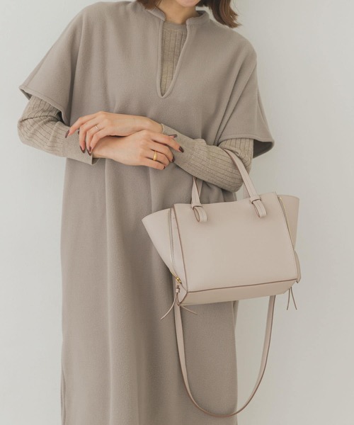 RODE SKO（ロデスコ）の「ミドルサイドファスナートートバッグ『Msize』（トートバッグ・レディース・グレー系その他/オレンジ/モカ・ONE）」の14枚目の写真