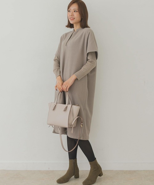 RODE SKO（ロデスコ）の「ミドルサイドファスナートートバッグ『Msize』（トートバッグ・レディース・グレー系その他/オレンジ/モカ・ONE）」の17枚目の写真