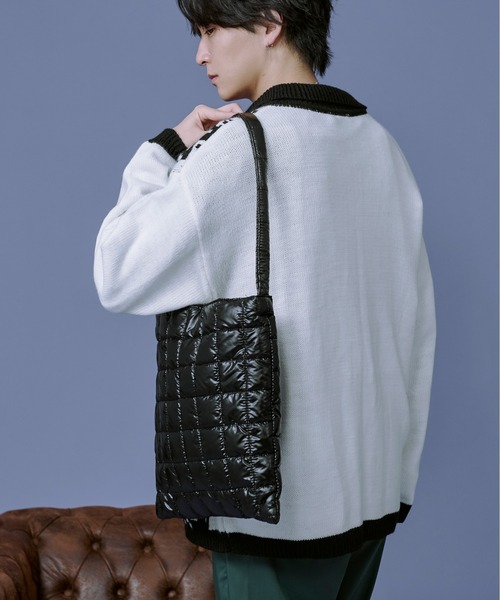 Ellno Loset（エルノロゼット）の「キルティングトートBAG（トートバッグ・メンズ・ブラック・FREE）」の2枚目の写真