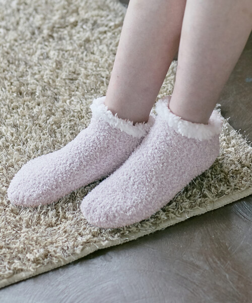 CROSSPLUS ONLINE（クロスプラスオンライン）の「【LAFUKU】マシュマロニットルームシューズ（ラフク）（その他ルームウェア・レディース・グレイッシュブルー/モカ/ベージュ/ブラウン/ラベンダー/ライトグリーン・フリー）」の21枚目の写真