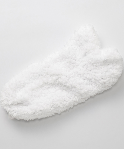CROSSPLUS ONLINE（クロスプラスオンライン）の「【LAFUKU】マシュマロニットルームシューズ（ラフク）（その他ルームウェア・レディース・グレイッシュブルー/モカ/ベージュ/ブラウン/ラベンダー/ライトグリーン・フリー）」の15枚目の写真