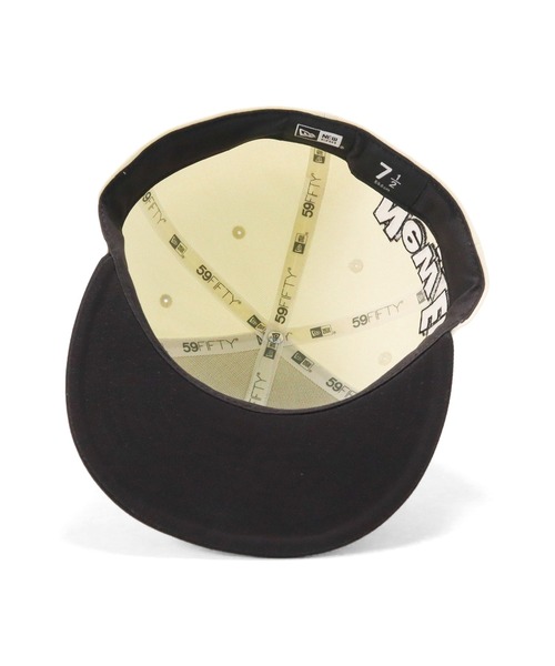New Era 59FIFTY C/Rロゴキャップ 7 3/8 New Era Logo White 7 3/8 59Fifty New Era Hat Fitted Cap Men
