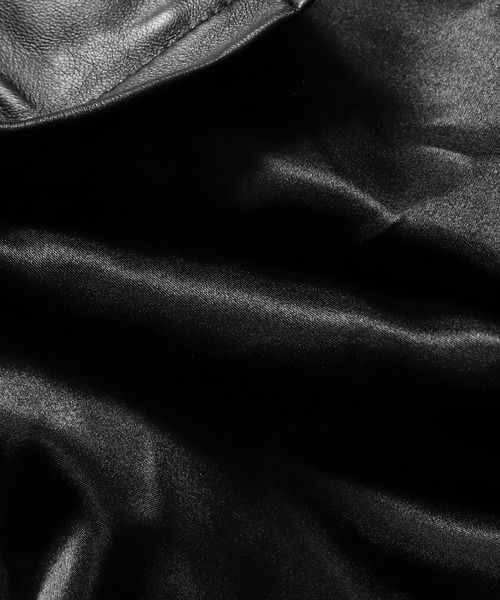 TOWNCRAFT（タウンクラフト）の「TOWNCRAFT/タウンクラフト LEATHER BBP JACKET レザージャケット（ライダースジャケット・メンズ・ブラック・L/M）」の16枚目の写真