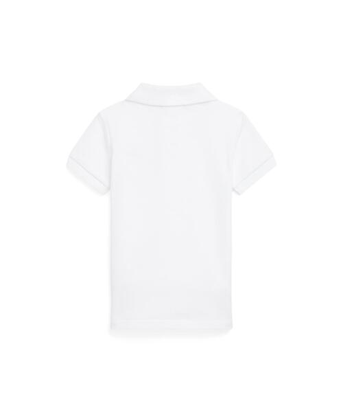 Polo ベア コットン メッシュ ポロシャツ