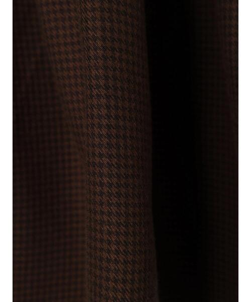 Green　Parks（グリーンパークス）の「・SUGAR SPOONチェックギャザーキリカエスカート（スカート・レディース・チャコールグレー/ブラウン・FREE）」の18枚目の写真