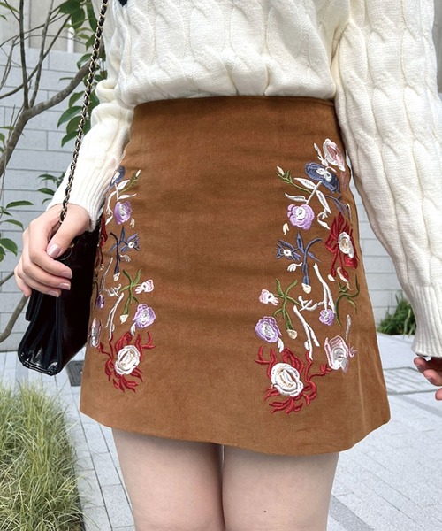 セール】チロリア刺繍台形SK（スカート）｜SPIGA（スピーガ）の