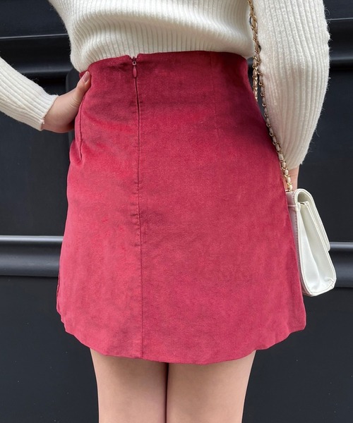 SPIGA(スピーガ)の「チロリア刺繍台形SK(スカート・レディース・ブラック/ブラウン/ボルドー・SMALL/MEDIUM/X-SMALL)」の4枚目の写真
