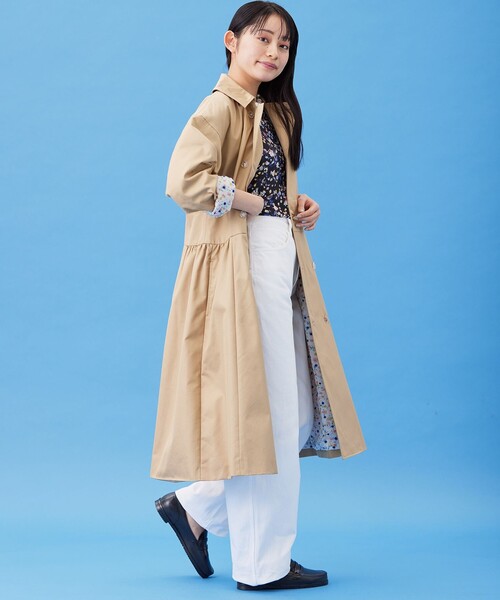 ANEVER（アンエバー）の「洗える【NEW SEDUM】ブラウス（シャツ/ブラウス・レディース・ホワイト系/ブラック系・38）」の20枚目の写真