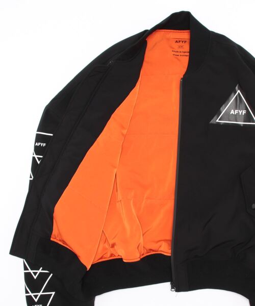 AFYF（エーエフワイエフ）の「AFYF ART MA-1/アートMA-1（MA-1・メンズ・ブラック系その他3/ブラック系その他/ブラック系その他2・FREE）」の20枚目の写真