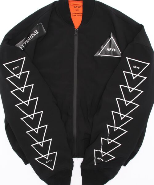 AFYF（エーエフワイエフ）の「AFYF ART MA-1/アートMA-1（MA-1・メンズ・ブラック系その他3/ブラック系その他/ブラック系その他2・FREE）」の21枚目の写真