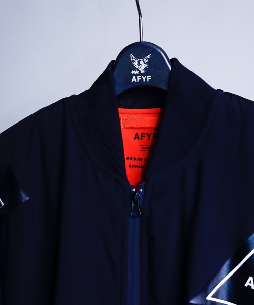 AFYF（エーエフワイエフ）の「AFYF ART MA-1/アートMA-1（MA-1・メンズ・ブラック系その他3/ブラック系その他/ブラック系その他2・FREE）」の5枚目の写真