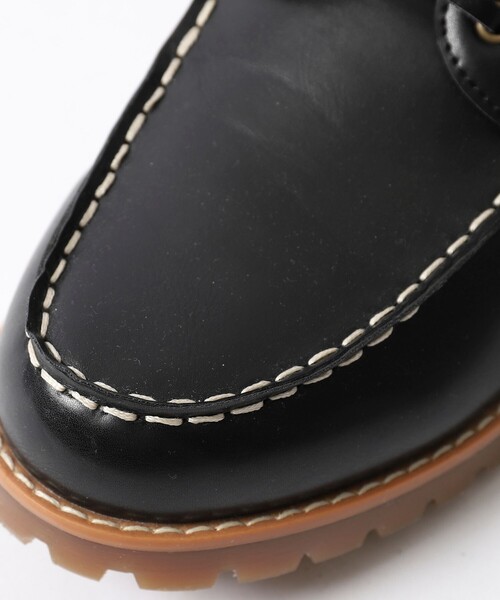 coen（コーエン）の「デッキモカシンシューズ（モカシン/デッキシューズ・メンズ・ブラック/ダークブラウン・26cm/27cm/28cm）」の8枚目の写真