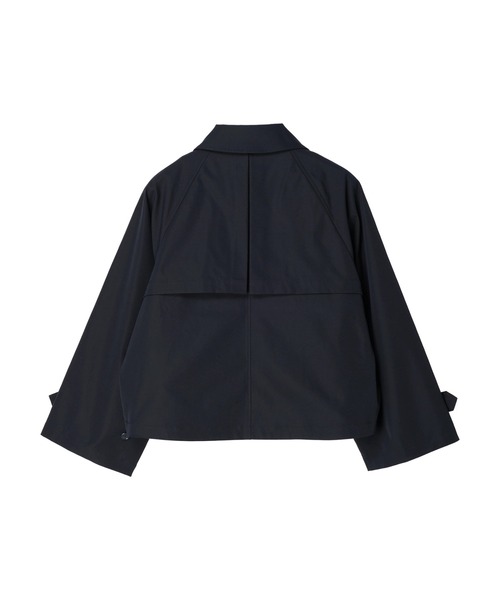 earth music&ecology（アースミュージックアンドエコロジー）の「ショートトレンチコート（トレンチコート・レディース・ベージュ/ネイビー/その他8・FREE）」の10枚目の写真