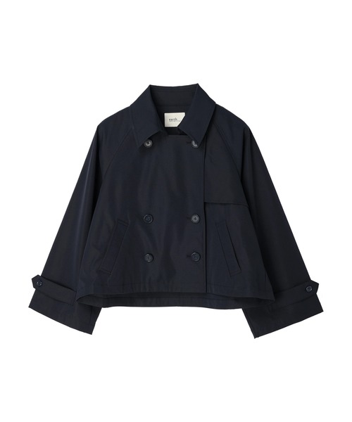 earth music&ecology（アースミュージックアンドエコロジー）の「ショートトレンチコート（トレンチコート・レディース・ベージュ/ネイビー/その他8・FREE）」の21枚目の写真