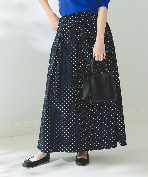 B:MING by BEAMS（ビーミングバイビームス）の「B:MING by BEAMS / ギンガム & ドット スカート（スカート・レディース・ホワイト系その他/ブラウン系その他/ネイビー系/ダークブラウン・SMALL/MEDIUM/LARGE）」の14枚目の写真