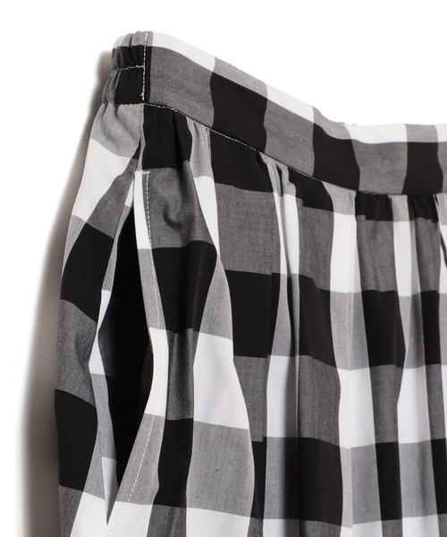 B:MING by BEAMS（ビーミングバイビームス）の「B:MING by BEAMS / ギンガム & ドット スカート（スカート・レディース・ホワイト系その他/ブラウン系その他/ネイビー系/ダークブラウン・SMALL/MEDIUM/LARGE）」の21枚目の写真