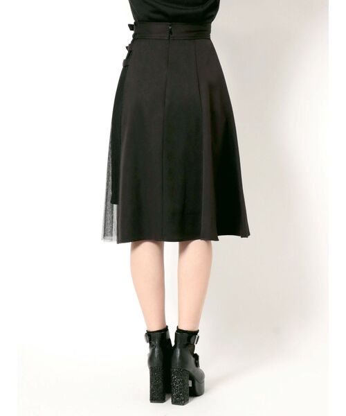 EATME（イートミー）の「トリプルベルトチュールコンビフレアスカート（スカート・レディース・ブラック/ピンク/その他1・SMALL/MEDIUM）」の18枚目の写真