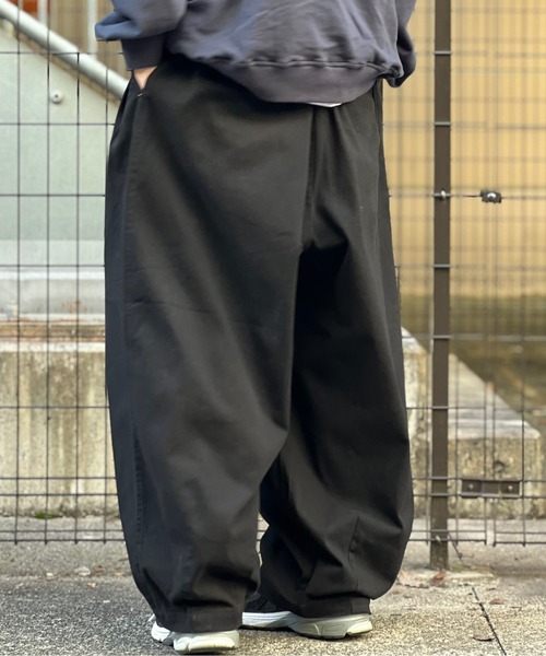 JACKROSE（ジャックローズ）の「JE ツイルバルーンワイドパンツ（その他パンツ・メンズ・カーキ/ブラック/ベージュ・M/L）」の7枚目の写真