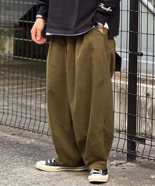 JACKROSE（ジャックローズ）の「JE ツイルバルーンワイドパンツ（その他パンツ・メンズ・カーキ/ブラック/ベージュ・M/L）」の18枚目の写真