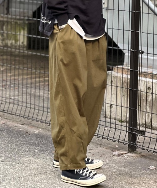 JACKROSE（ジャックローズ）の「JE ツイルバルーンワイドパンツ（その他パンツ・メンズ・カーキ/ブラック/ベージュ・M/L）」の21枚目の写真