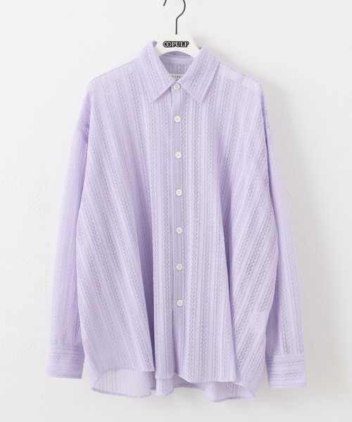 ブランド古着　jieda　ジエダ　shirt　シャツ　22aw　希少品 Jieda(ジエダ) レーヨンオープンカラーシャツ jie-18s-sh08