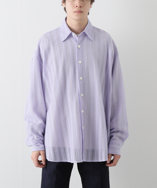 Jieda（ジエダ）の「【JIEDA / ジエダ】LACE SHIRT（シャツ