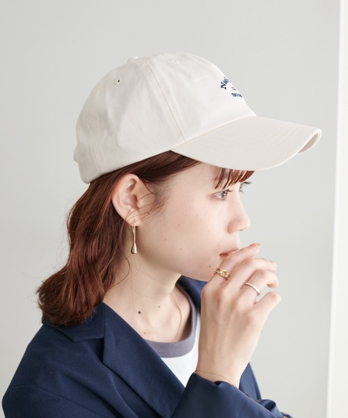 DISCOAT（ディスコート）の「アーチロゴCAP（キャップ・レディース・ネイビー/オフホワイト/ブルー/グレイッシュベージュ・FREE）」の14枚目の写真