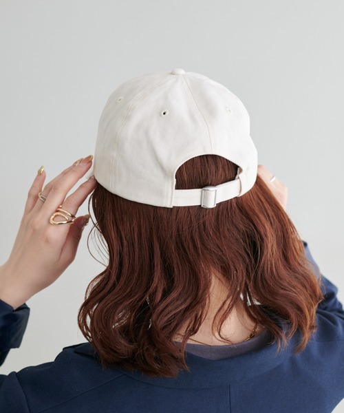 DISCOAT（ディスコート）の「アーチロゴCAP（キャップ・レディース・ネイビー/オフホワイト/ブルー/グレイッシュベージュ・FREE）」の16枚目の写真